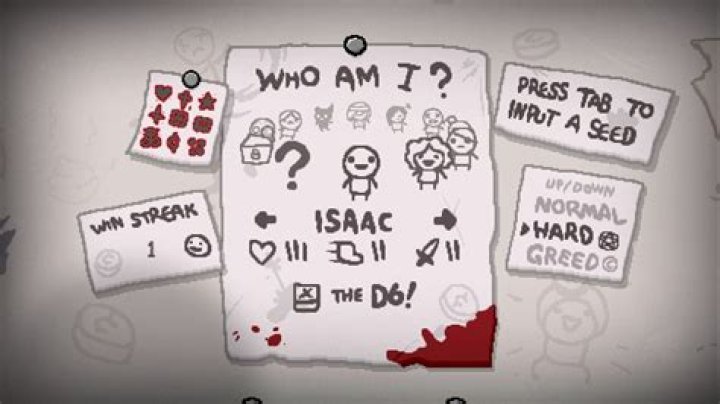 Afterbirth post-it note