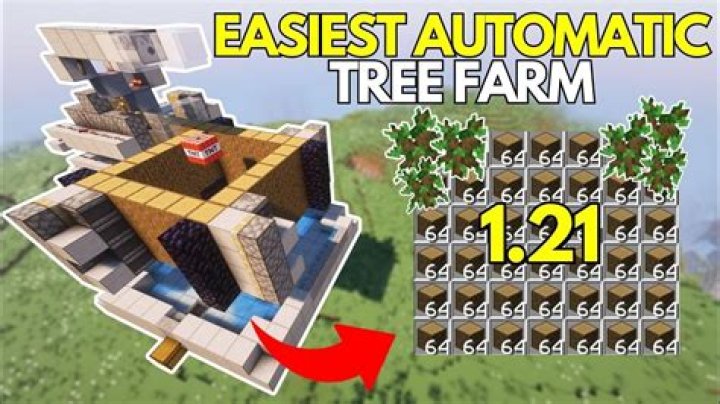Automated tree-farm in Minecraft?