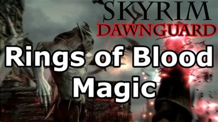 Can I get the Rings of Blood Magic when I joined the Dawnguard?