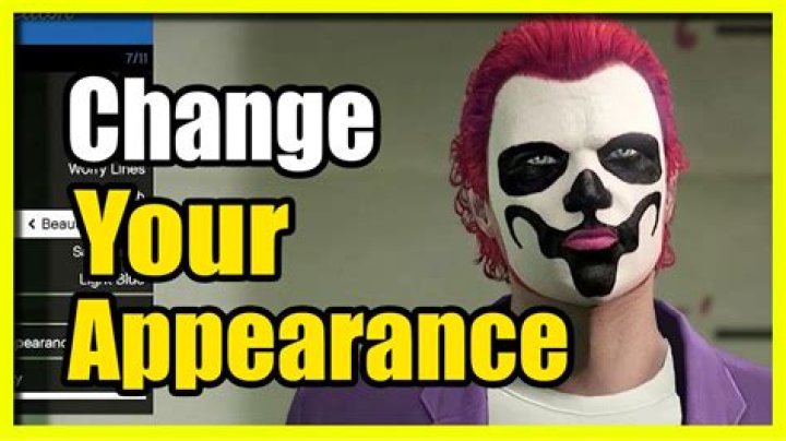 Can I somehow change my character's appearance in GTA Online?