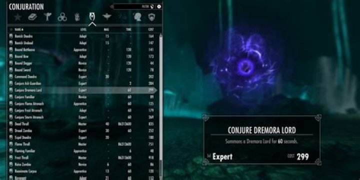 Can I summon an unbound Dremora after completing the conjuration ritual quest?