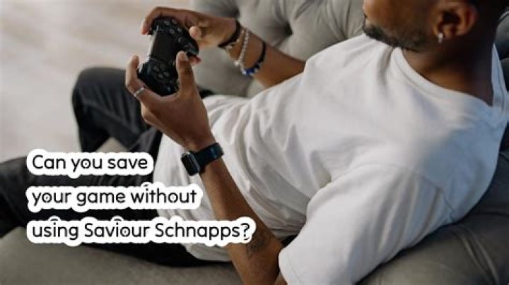 Can you save your game without using Saviour Schnapps?