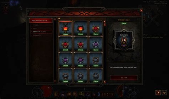 Changing Paragon Portraits