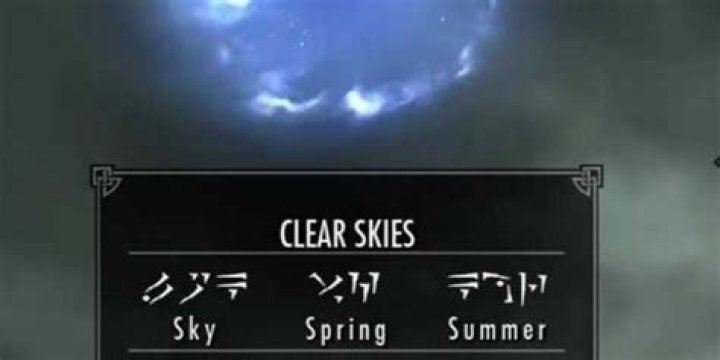 Clear Skies Dragon Shout Refuses To Clear Winterhold