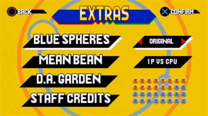 Completed Extras menu with 32 medals