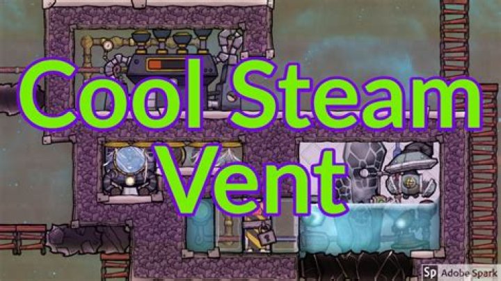 Cool steam vent