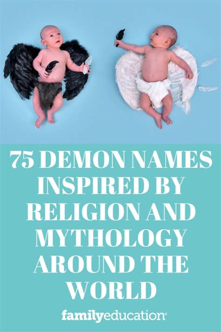 Diablo angel and demon name etymologies