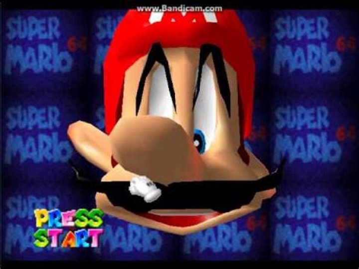 Did the Mario Stretching minigame before the Press Start screen do anything?