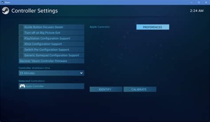 Disable steam controller or other controller home button and other non-game inputs for steam games