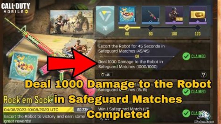 Does FMJ deal more damage to the robot in Safeguard?