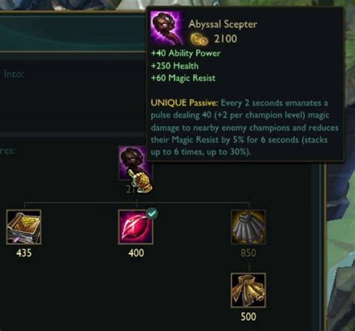 Does magic resistance reduction of Abyssal Scepter stack with Malady?