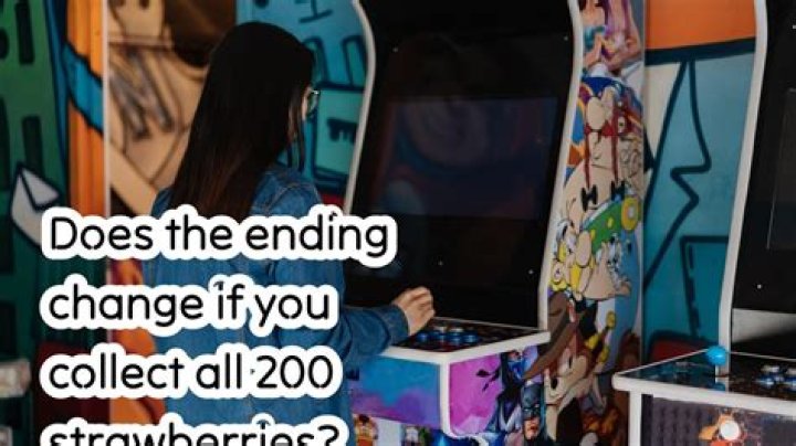 Does the ending change if you collect all 200 strawberries?