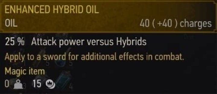 Enhanced hybrid oil bug?