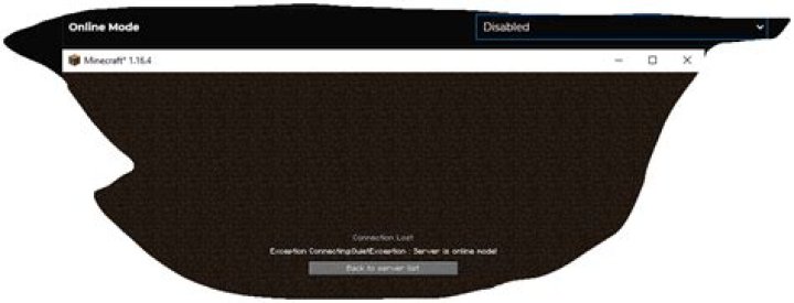 Exception Connecting:QuietException : Server is online mode! [closed]