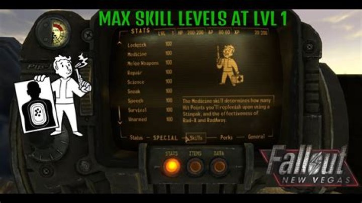 Fallout New Vegas: Max weight that can be carried