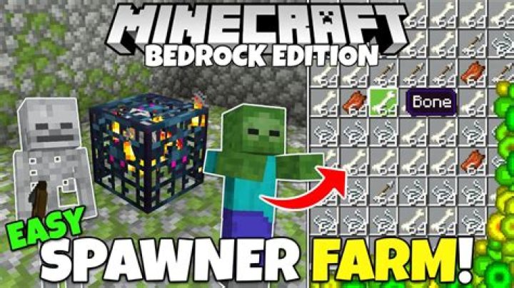 Farming using Mob Spawners in Minecraft