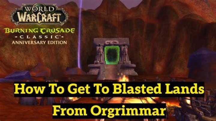 Fastest way to Orgrimmar from Thrallmar in Blasted Lands