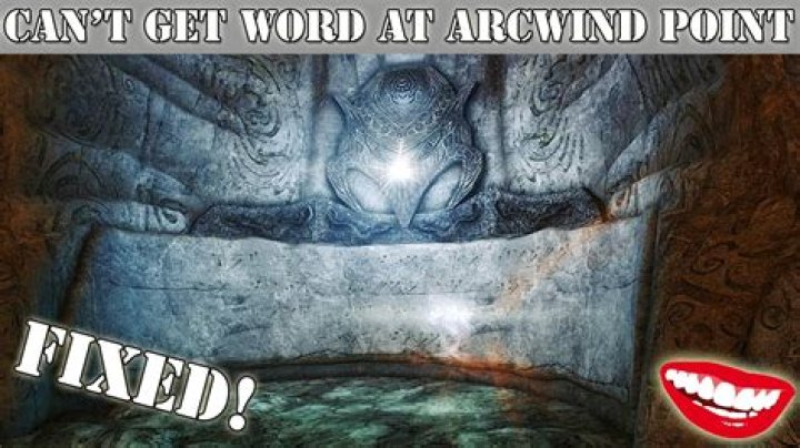 Fix for word of power quest bug at Arcwind Point