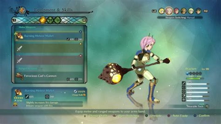Grinding early experience points in Ni No Kuni