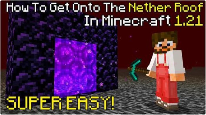 How can I block people getting onto the roof of the Nether in Minecraft?