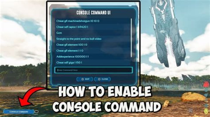 How can I enable the console in Survival mode?