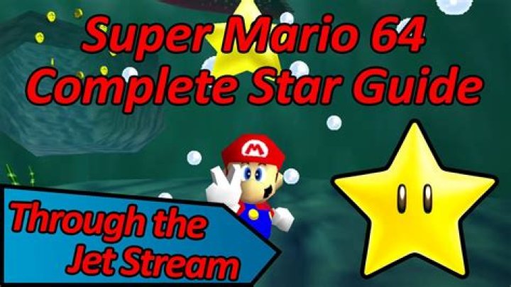 How can I get through the jet stream in Super Mario 64?