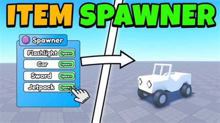 How can I make a spawner that summons Items?