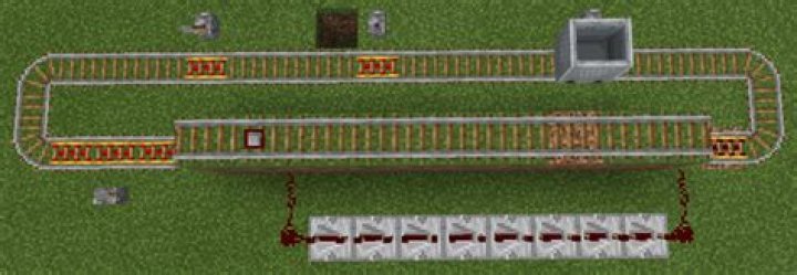 How can I make an empty cart make scheduled stops without changing elevation?