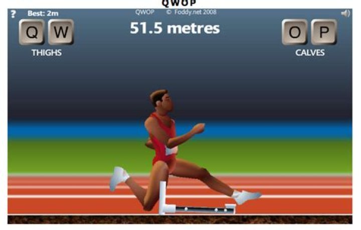 How can I not fail hard at QWOP?