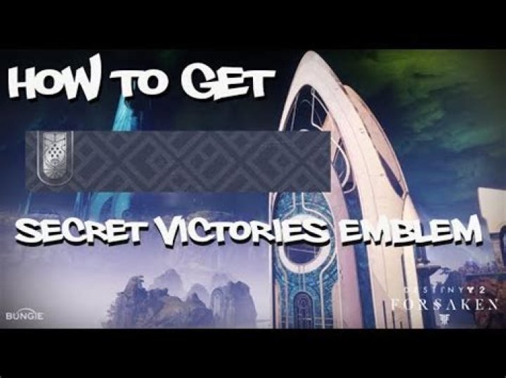 How can I obtain the Secret Victories emblem?