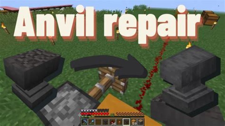 How can I repair anvils?