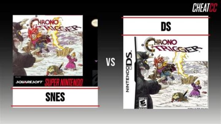 How do Chrono Trigger's SNES and DS versions differ?