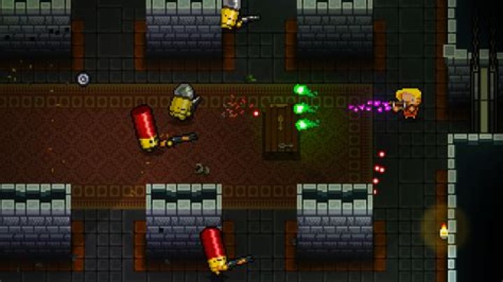 How do guns with multiple synergies work in Enter The Gungeon?