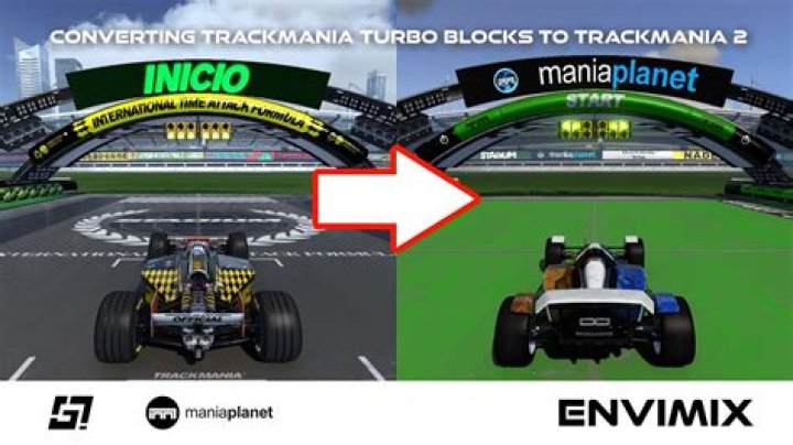 How do I automatically change the camera in a track in Trackmania 2?