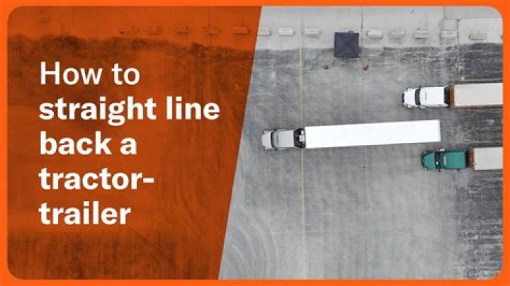 How do I detach a trailer from a tractor?