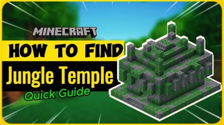 How do i find a jungle temple in minecraft pocket edition