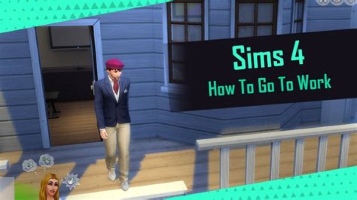 How do I force my Sim to go to work?