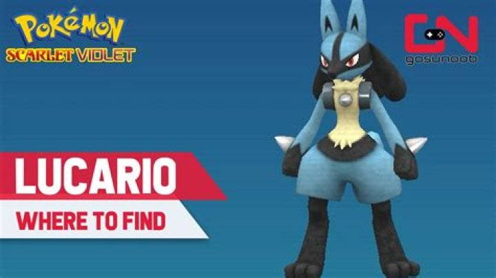How do I get a Lucario?