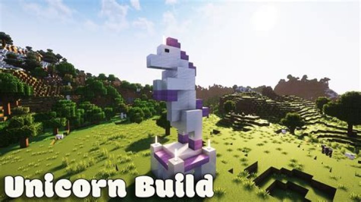 How do I get a unicorn in Minecraft?