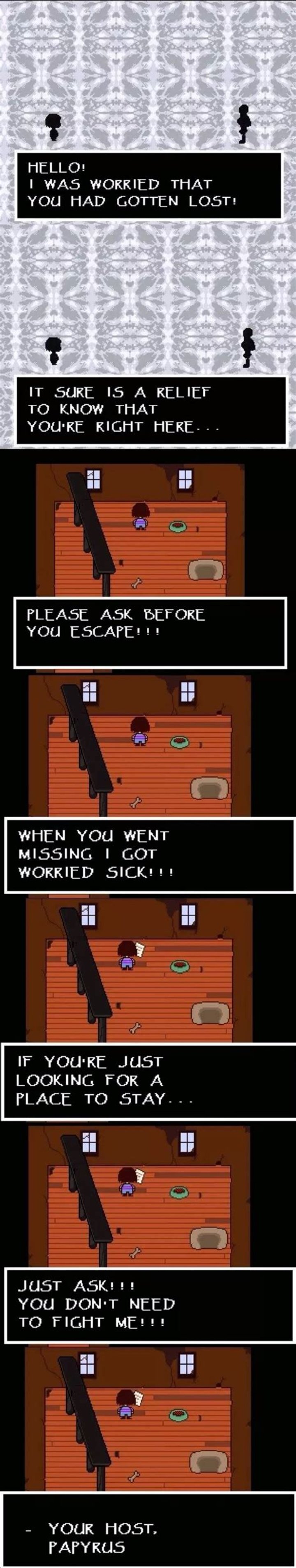 How do I get inside Papyrus's shed?