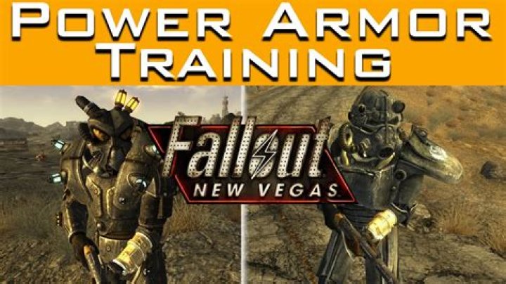How do I get Power Armor training in Fallout New Vegas?