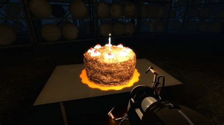How do I get the cake in Portal?