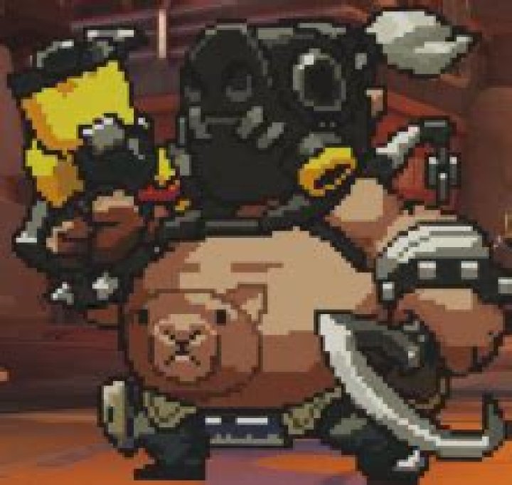 How do I get the pixel sprays for each character?