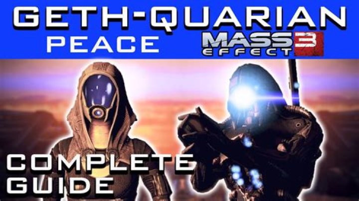 How do I know if peace is possible between the geth and the quarians?