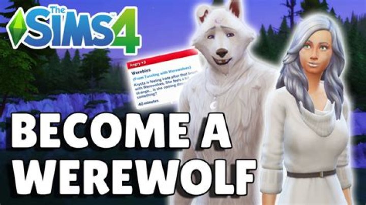 How do I make a Werewolf in Sims 2?