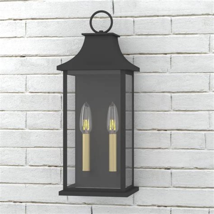 How do I place a lantern on the side of a wall?