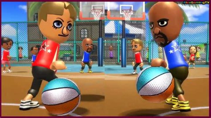 How do I serve a fast ball in Wii Sports?
