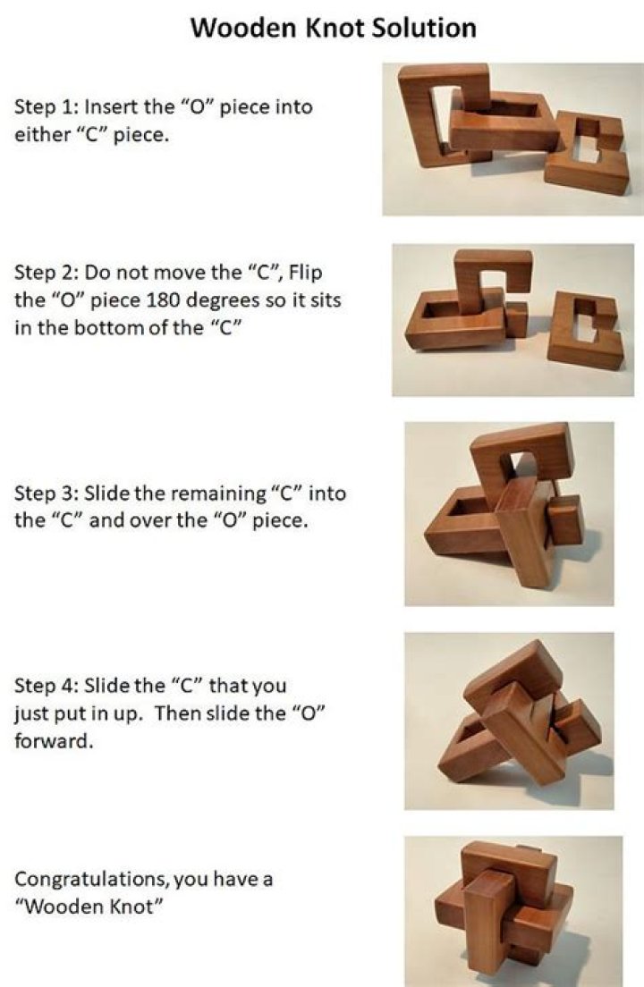 How do I solve the knot puzzle?