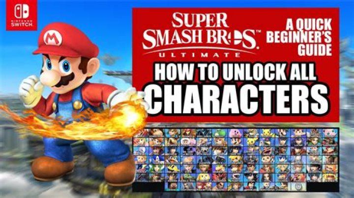 How do I unlock the other characters?