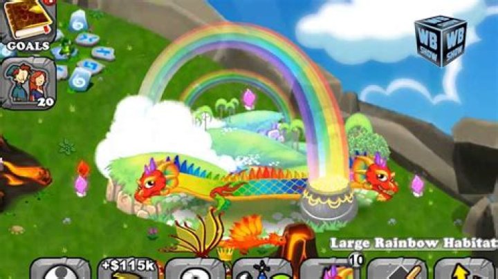 How do you breed a double rainbow dragon?